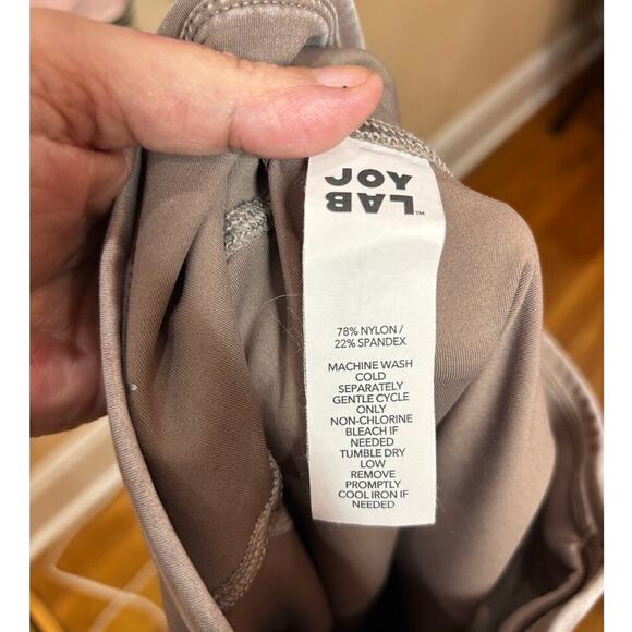 JoyLab Women XS Brown Ruffle Hem Leggings Athleisure - Picture 6 of 9